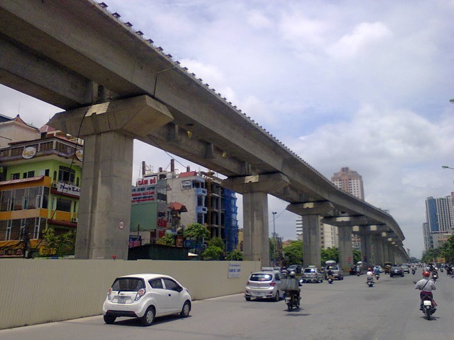 Yêu cầu chế tài đơn vị thi công chậm tuyến Cát Linh - Hà Đông