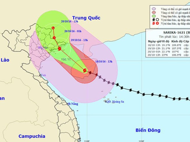Chuẩn bị sơ tán người dân, nếu bão số 7 đổ bộ