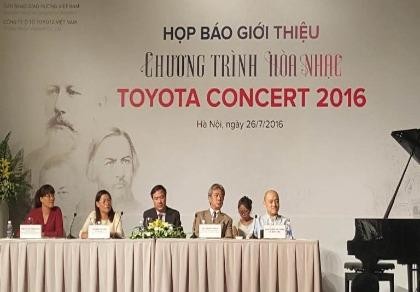 Chương trình hòa nhạc Toyota 2016: Đưa âm nhạc Nga đến Việt Nam