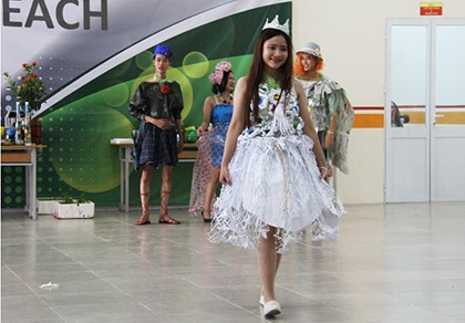 Độc, lạ sản phẩm tái chế của thanh niên học nghề