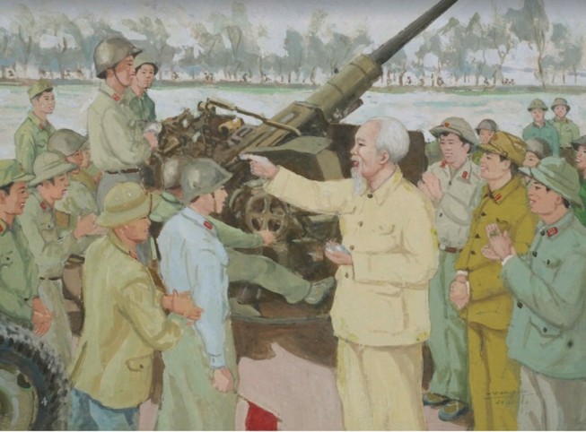 Chân dung Bác Hồ qua tranh Văn Giáo