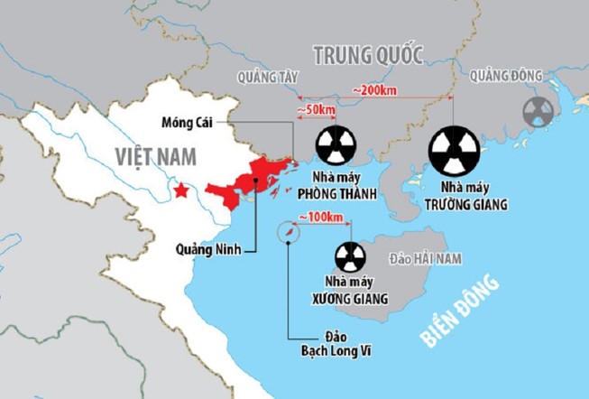 Việt Nam lên tiếng về nhà máy điện hạt nhân Trung Quốc