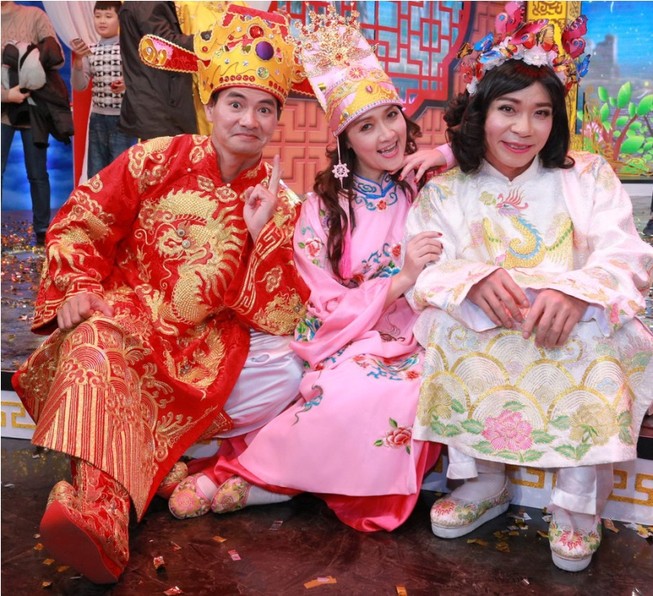 Diễn viên Táo Quân hội ngộ trong chương trình đầu năm