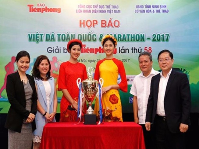 Hoa hậu Ngọc Hân tham gia Giải Việt dã và marathon