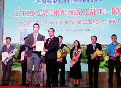 Nước ngoài ồ ạt đầu tư vào Bình Dương