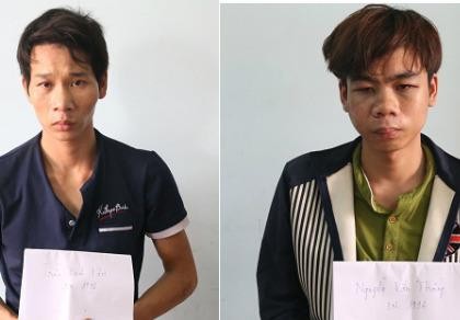 Bắt nóng hai nghi can cướp giật trên phố