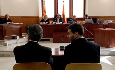 Messi bị kết án 21 tháng tù giam vì trốn thuế