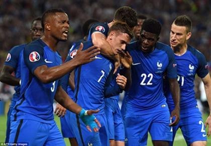 Griezmann lập kỷ lục ghi nhiều bàn thắng nhất lịch sử Euro