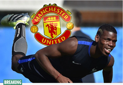 Hot: Paul Pogba chính thức nhập bọn với 'bầy quỷ đỏ'