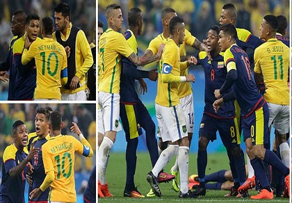 Neymar và trận thắng đầu tiên nhuốm màu bạo lực