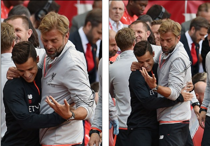 Jurgen Klopp lại mất kính vì... ăn mừng quá trớn