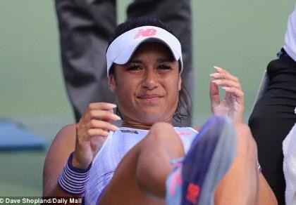 Tay vợt Heather Watson gặp vấn đề sức khỏe trầm trọng tại US Open