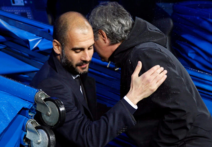 Mourinho sẽ mời Pep Guardiola... uống rượu sau trận derby