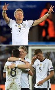 Schweinsteiger ghi bàn rồi cưới vợ
