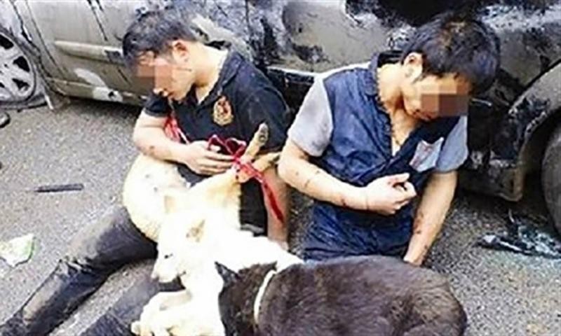 Khống chế 2 kẻ trộm chó, 3 công an bị phơi nhiễm HIV