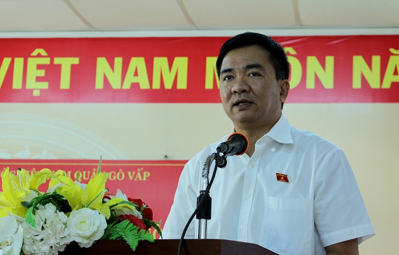 ĐBQH, Thiếu tướng Nguyễn Minh Đức nhận lỗi khi để trường hợp khiếu nại, tố cáo qua hết kỳ tiếp xúc này đến kỳ tiếp xúc khác. (Ảnh: Internet)