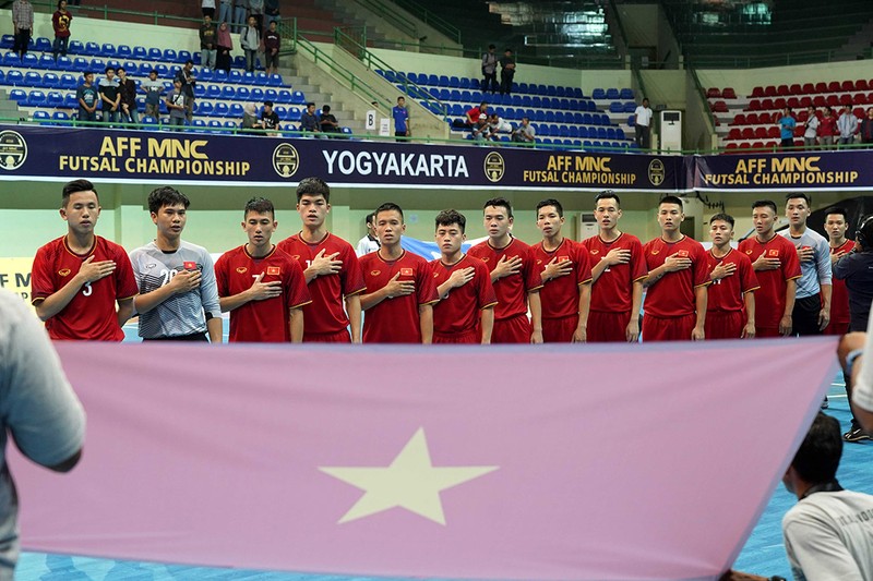 Futsal Việt Nam thắng 'hủy diệt' tuyển Brunei - ảnh 1