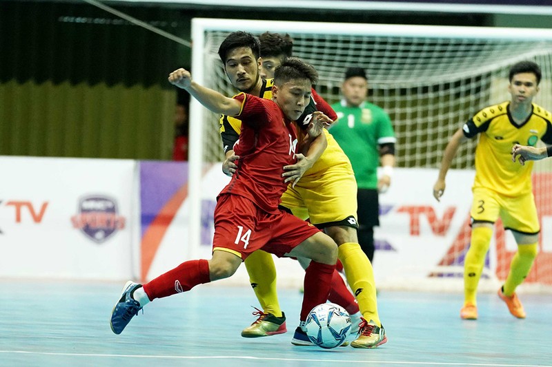Futsal Việt Nam thắng 'hủy diệt' tuyển Brunei - ảnh 6