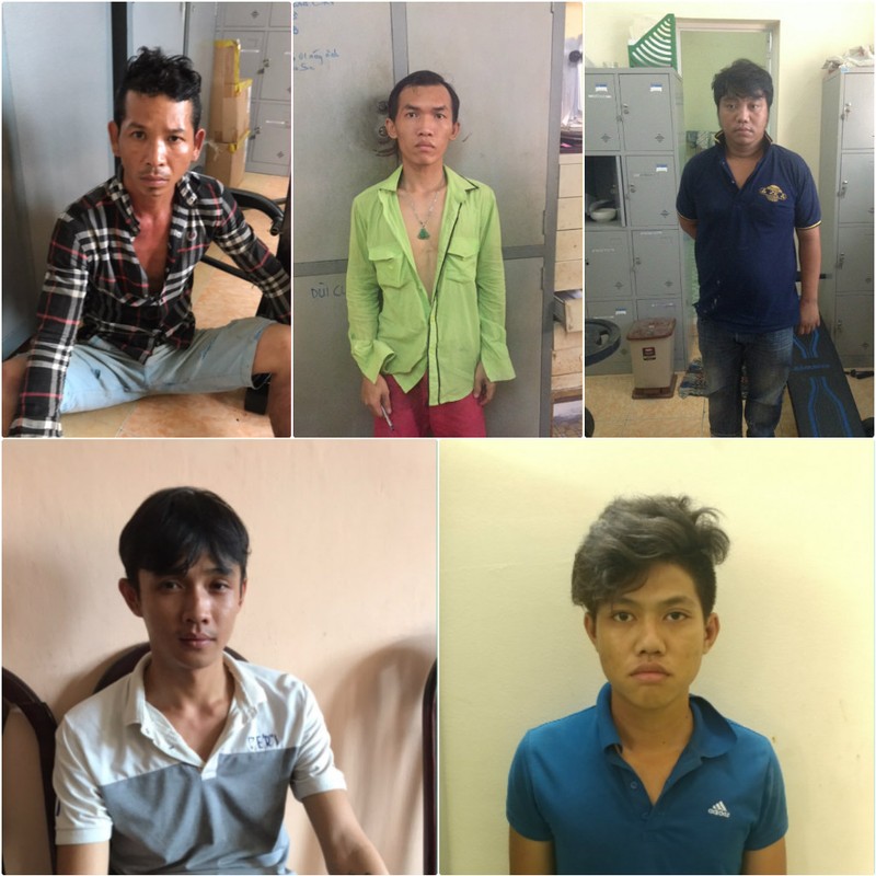 Báº¯t nhÃ³m dÃ¹ng bÃºa ÄÃ³ng Äinh cÆ°á»p xe á» TP.HCM - áº£nh 2