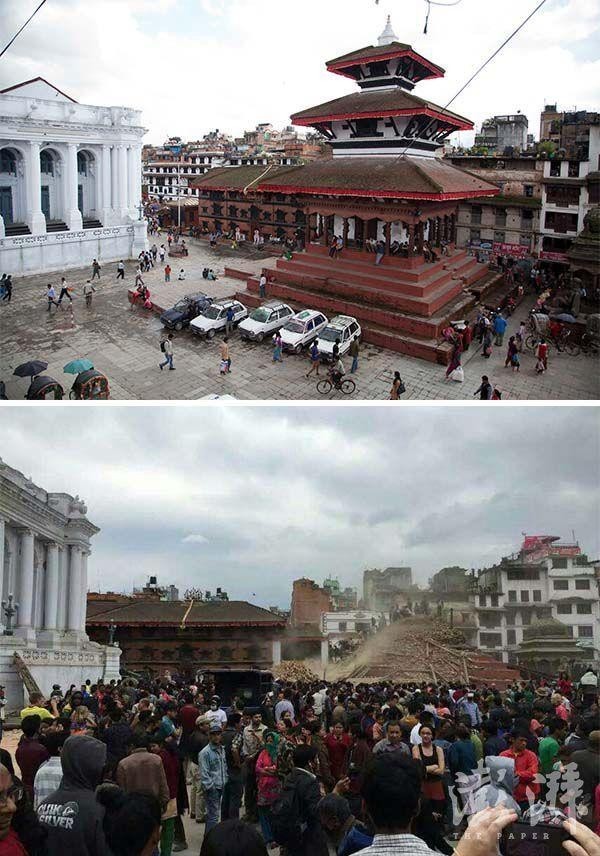 Chùm ảnh: Nepal trước và sau thảm họa động đất - ảnh 3