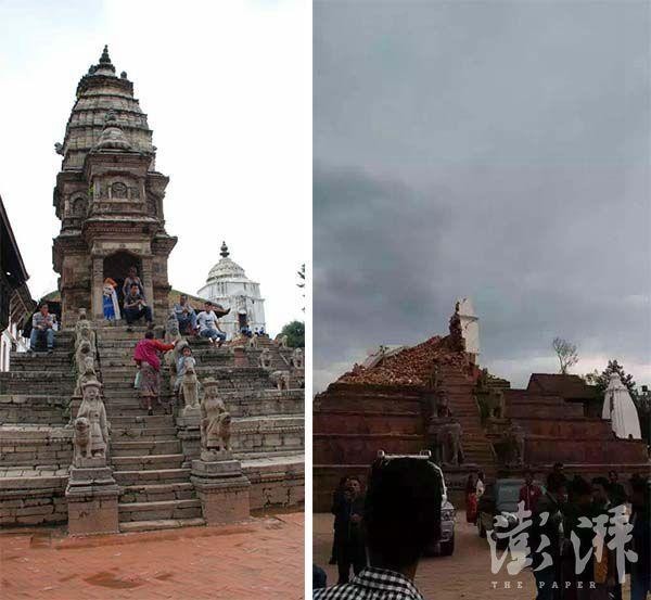 Chùm ảnh: Nepal trước và sau thảm họa động đất - ảnh 6