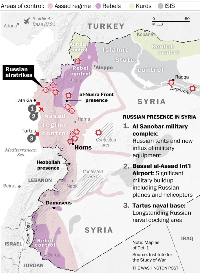 Nga đang 'đốt' hàng triệu USD mỗi ngày tại Syria - ảnh 1