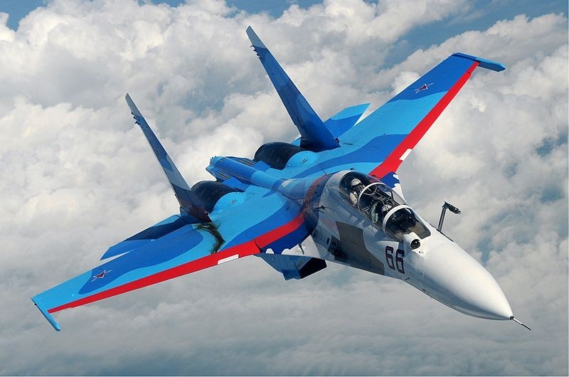 Cận cảnh máy bay Su-30 của Nga - ảnh 1