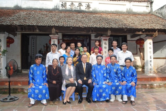 Tâm sự người chụp ảnh ông Ban Ki-moon tại nhà thờ họ Phan Huy - ảnh 1