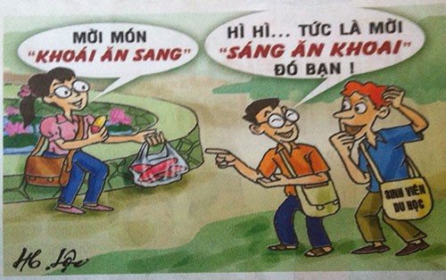 Người Việt nói lái (kỳ cuối): Khi học trò “lái gió“ - ảnh 2