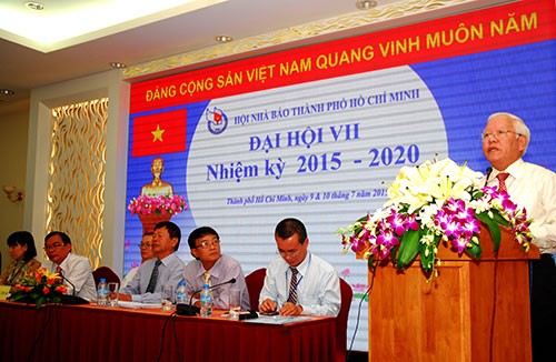 Ông Mã Diệu Cương tái đắc cử Chủ tịch Hội Nhà báo TP.HCM - ảnh 1
