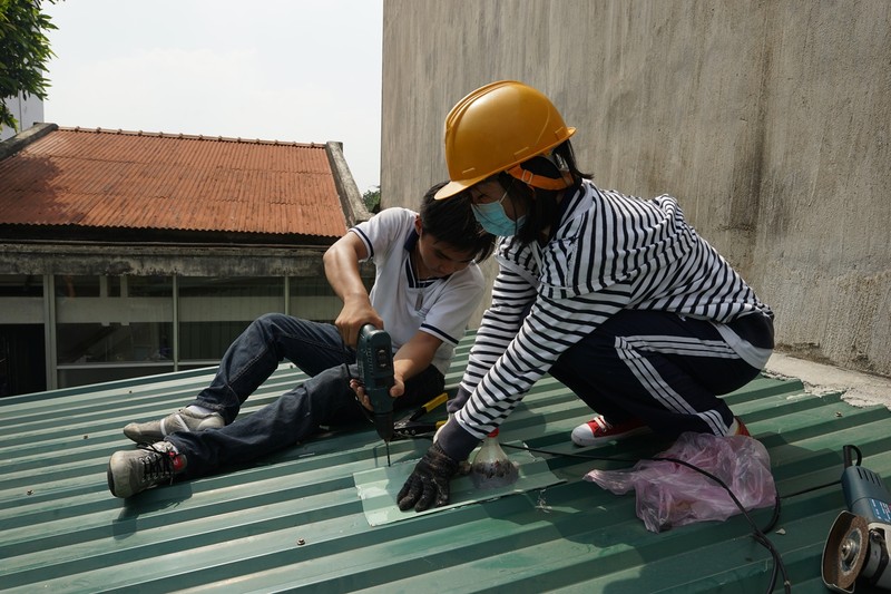 Lớp học thành xưởng cơ khí, thầy trò làm kỹ sư - ảnh 18