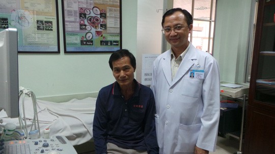 Và ông được cứu sống sau khi được phẫu thuật đặt stent