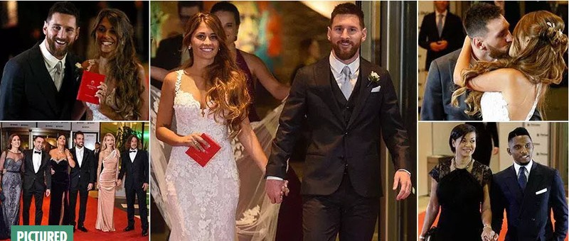 Chùm ảnh lễ cưới thế kỷ của Messi - ảnh 1