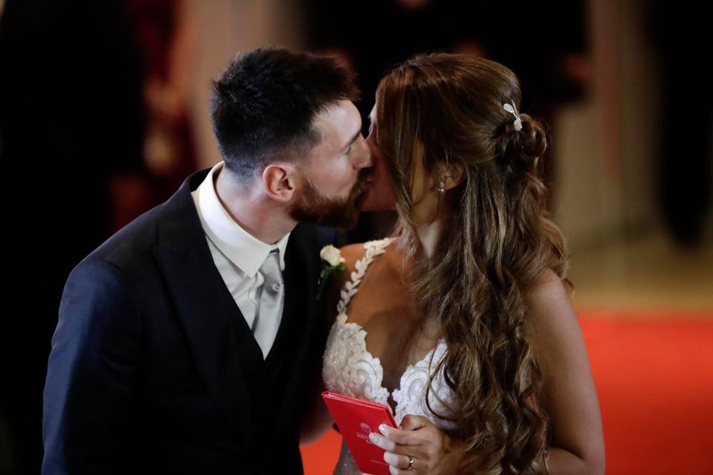 Chùm ảnh lễ cưới thế kỷ của Messi - ảnh 14