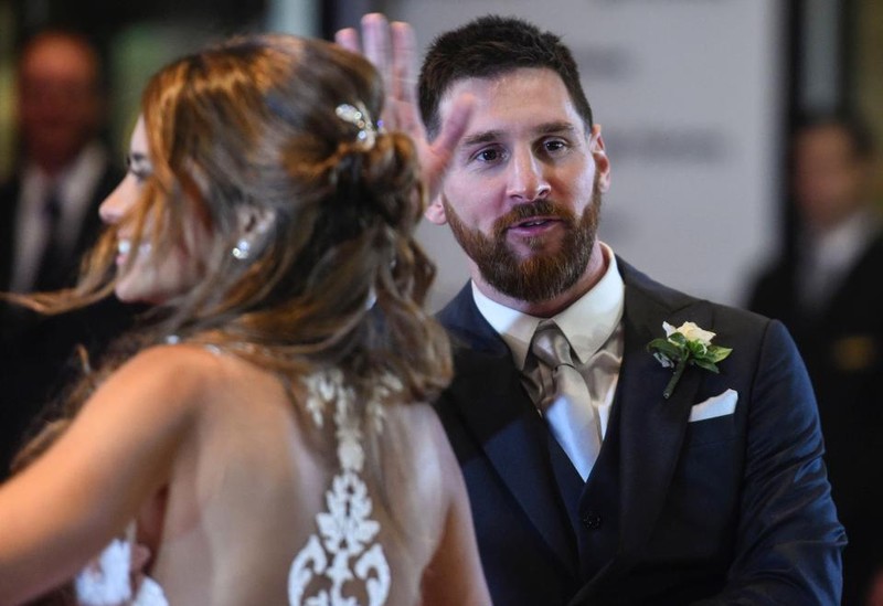 Chùm ảnh lễ cưới thế kỷ của Messi - ảnh 16