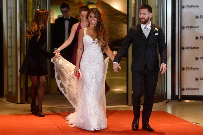 Chùm ảnh lễ cưới thế kỷ của Messi - ảnh 18