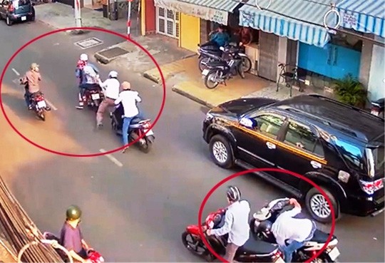 Băng nhóm tổ chức cướp giật, cản địa táo tợn ở Sài Gòn