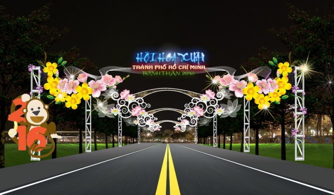 Những điểm du xuân hấp dẫn tại Sài Gòn tết 2016 - ảnh 5