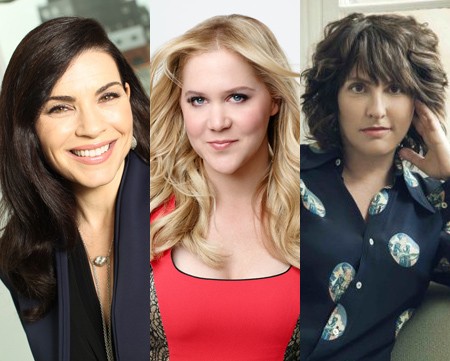 Diễn viên truyền hình Julianna Margulies. Diễn viên hài Amy Schumer. Diễn viên hài Jill Soloway.