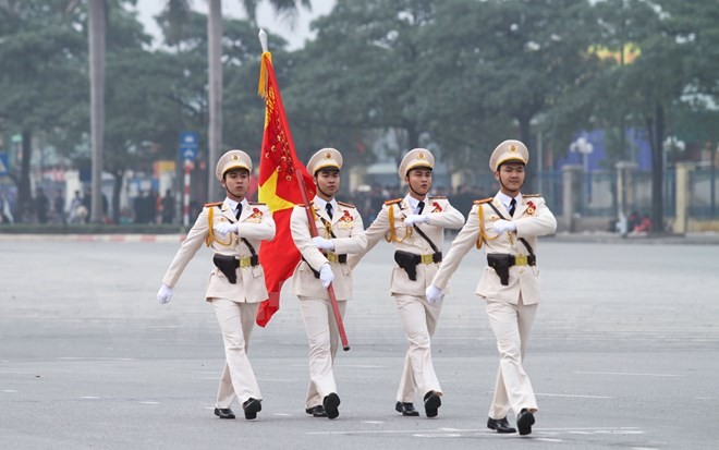 Bộ trưởng Trần Đại Quang phát lệnh xuất quân bảo vệ Đại hội Đảng - ảnh 3