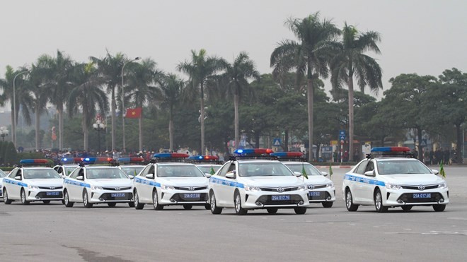 Bộ trưởng Trần Đại Quang phát lệnh xuất quân bảo vệ Đại hội Đảng - ảnh 9