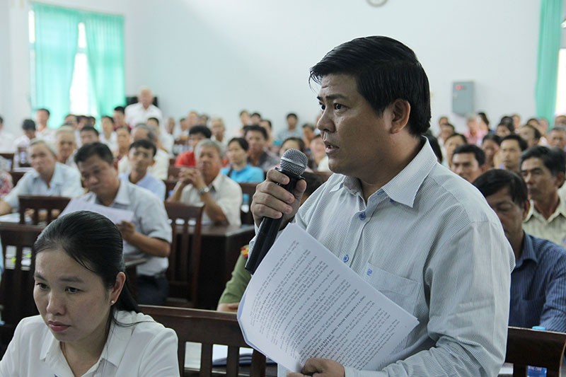 Bí thư Thăng: 'Các đồng chí nói vì dân vì nước là vì chỗ nào?' - ảnh 2