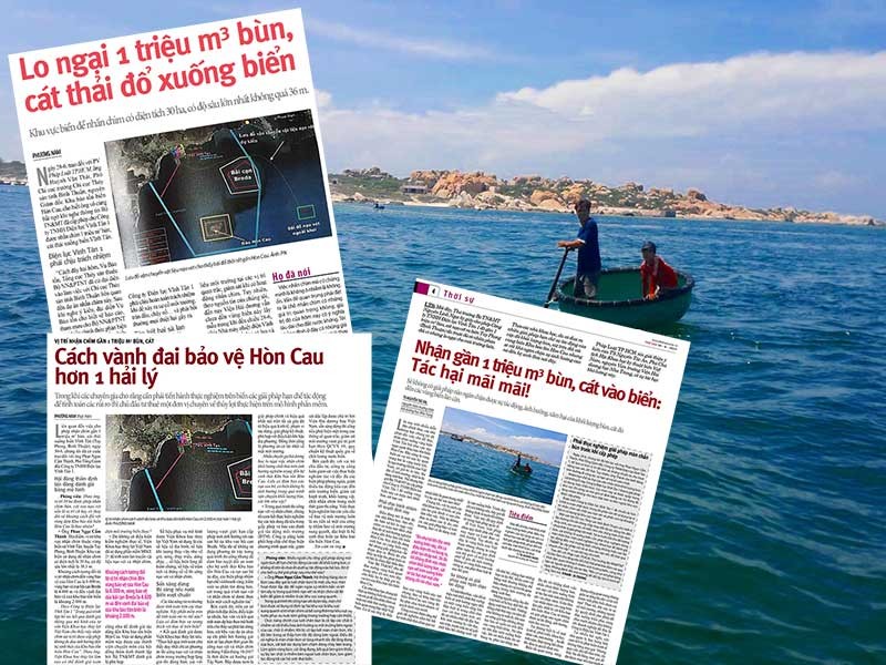 Đổ gần 1 triệu m3 bùn, cát: Nhìn từ nhiều phía - ảnh 2