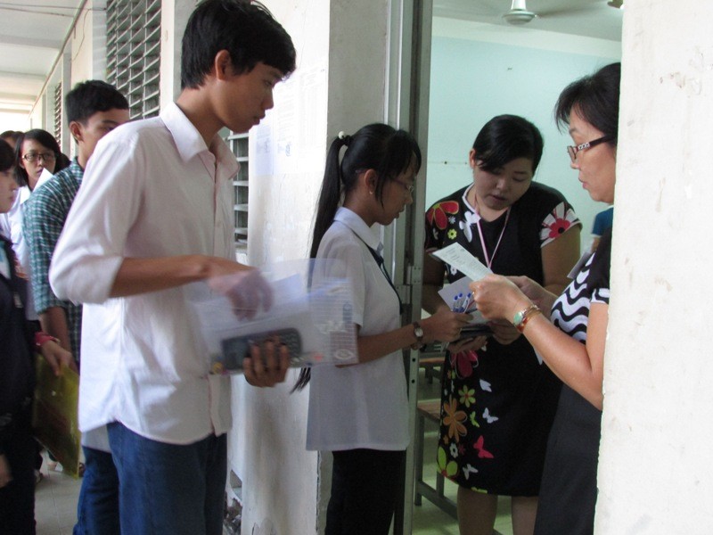 Cần Thơ: 132 thí sinh vắng thi môn toán - ảnh 1