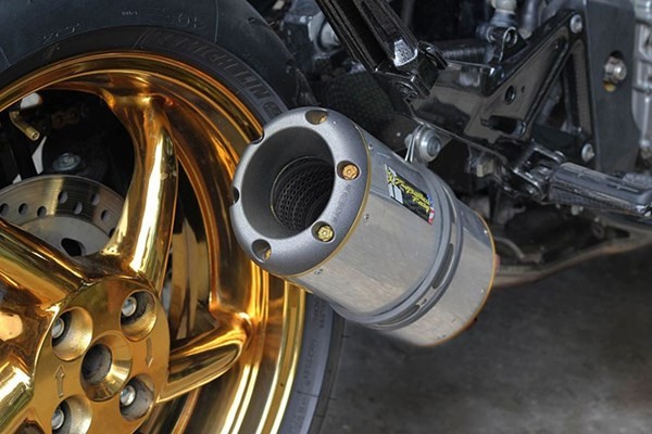 Tận thấy Honda Hornet 600 mạ vàng 24k ở Việt Nam - ảnh 5