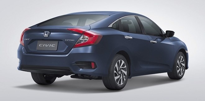Honda Civic 2016 có giá bán từ 548 triệu đồng tại Thái Lan