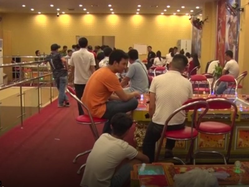 Phá ổ cờ bạc ở Đồng Nai do 1 người Trung Quốc điều hành - ảnh 1