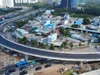 Cầu vượt kết nối cao tốc với đại lộ Mai Chí Thọ ở nút giao An Phú sẵn sàng thông xe 