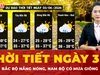 Dự báo thời tiết ngày 3-6: Bắc Bộ nắng nóng, Nam Bộ chiều tối mưa giông