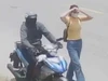 Video ghi hình ảnh một phụ nữ cướp giật tiệm vàng ở Hà Tĩnh